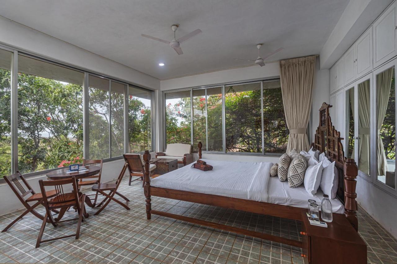Saffronstays Sunglade, Kashid - Ocean-View Villa Near Kashid Beach Nāndgaon Exterior foto